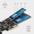 Controlador PCIe AXAGON PCES-SA4M2, 2x SATA 6G port + 2x M.2 B-key SATA port + LP image number null