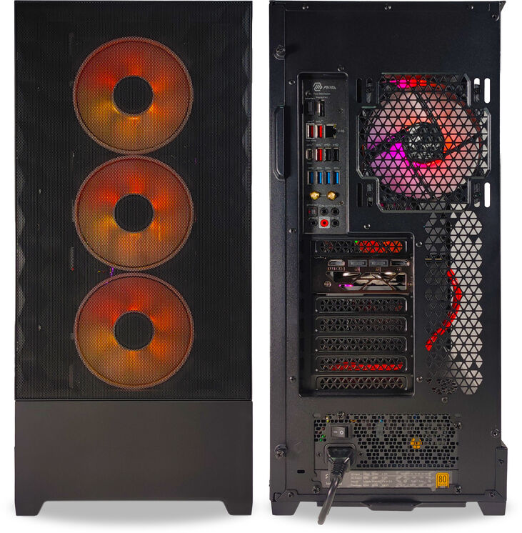Ordenador King Mod Gamer-PC X Fractal Ryzen 7 7800X3D 32GB DDR5 2TB RTX 5080 WiFi W11 image number 4
