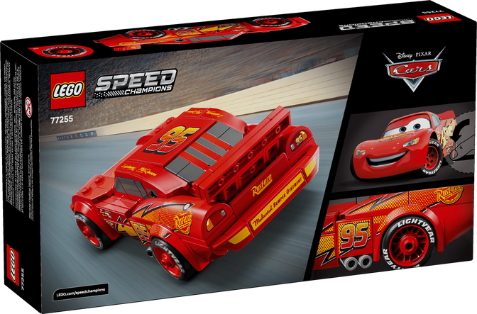 LEGO Speed Champions: Rayo McQueen, 270 Piezas (77255) image number 1