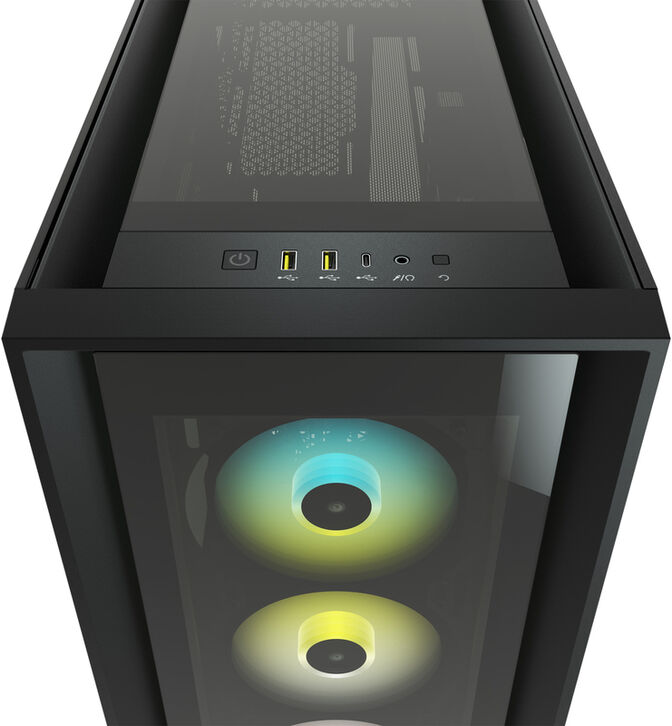 Corsair iCUE 5000X RGB Midi Tower Negro image number 5