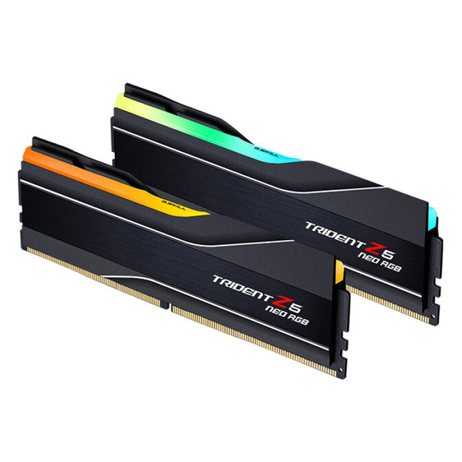 G.Skill Kit 32GB (2 x 16GB) DDR5 5600MHz Trident Z5 Neo RGB CL28 Black - F5-5600J2834F16GX2-TZ5NR image number 2