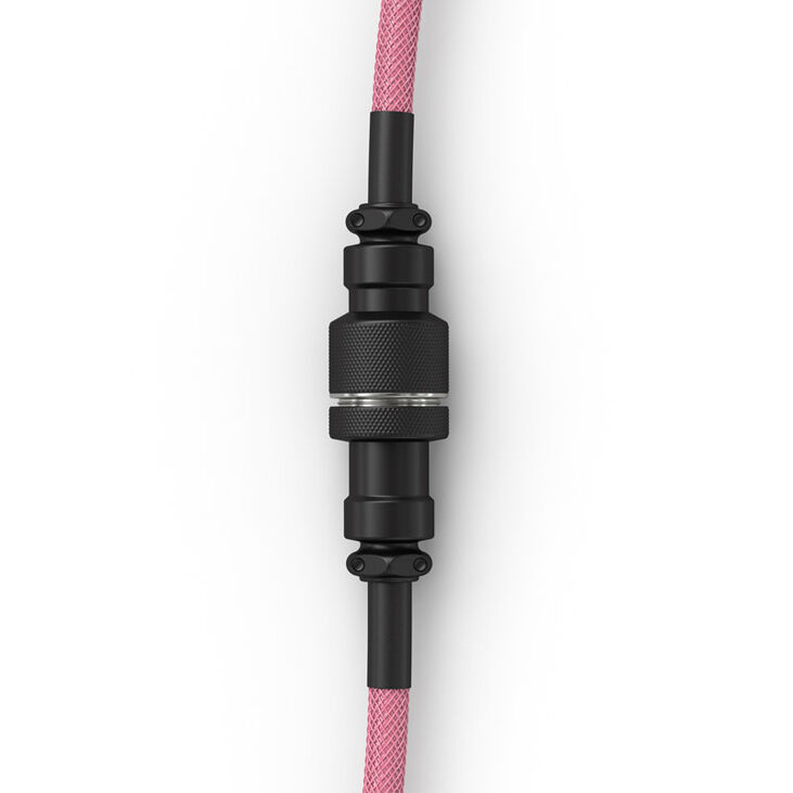 Cable Coiled Glorious USB-C para USB-A , 1,37m - Prism Pink image number 2