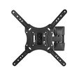 Soporte de Pared Tooq Tilt e GiRat&oacute;nrio 2 Pivots 23" a 55" Max. 30kg Negro image number null