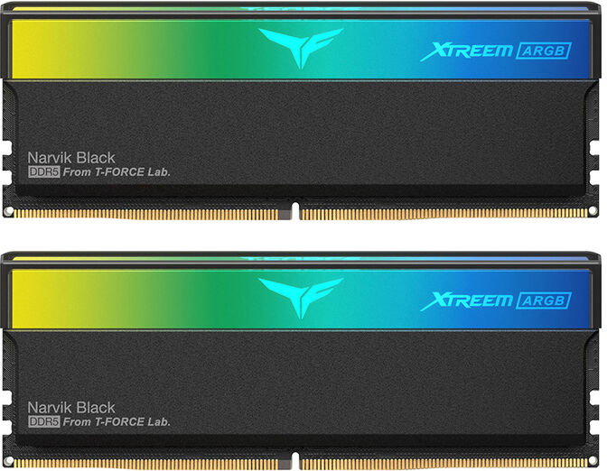 Team Group Kit 48GB (2 x 24GB) DDR5 7200MHz Xtreem ARGB Negro CL34 image number 0