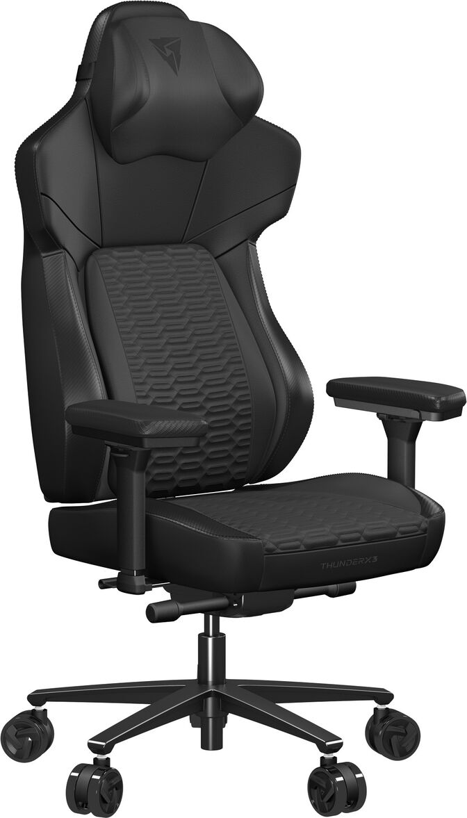 Silla Gaming ThunderX3 Core, Apoio lombar 360 graus - Racer Black image number 0
