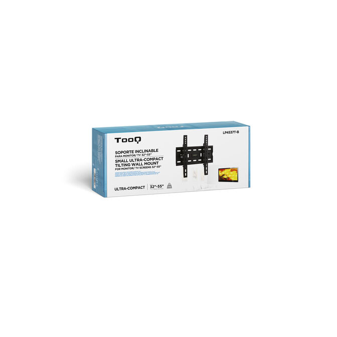 Soporte de Pared Tooq Tilt 32" a 55" Max. 75kg Negro image number 11