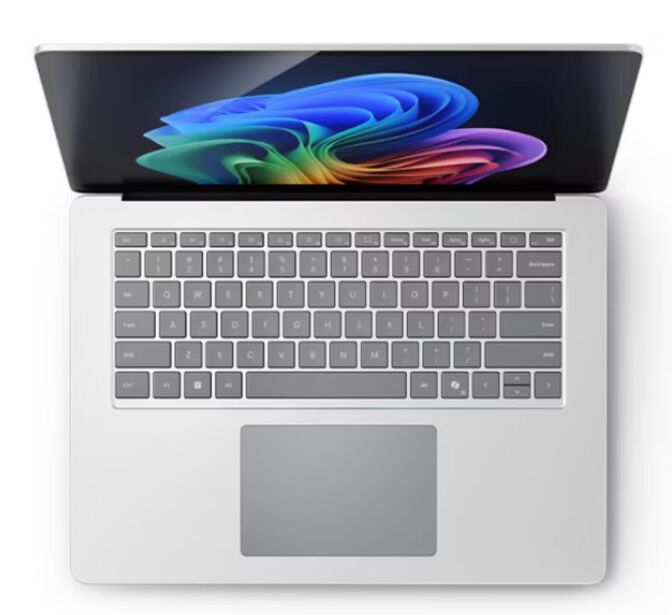 Microsoft Surface Laptop Copilot+ PC 13.8" Intel Core Ultra 7 266V (8 Cores) 16GB RAM 256GB SSD 5G Win 11 Pro Platina image number 1