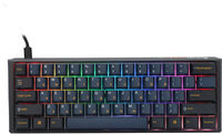 ** A Grade ** Teclado Mec&aacute;nico Ducky ONE 3 Pro Nazca Line 60% RGB 8K Polling Rate MX2A-Red (PT)