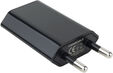 Mini cargador Nanocable USB, 5V/1A, Negro image number null