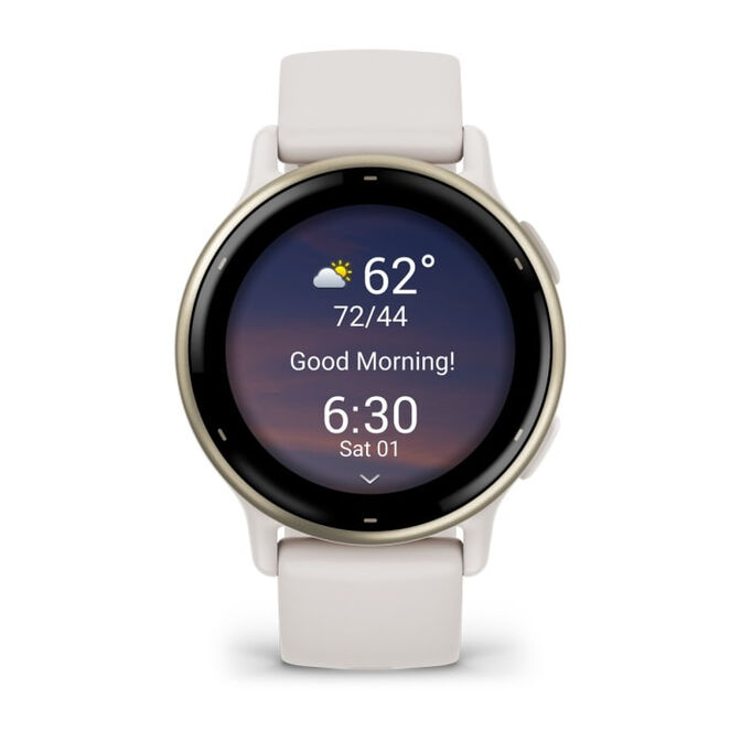 Smartwatch Garmin V&iacute;voactive 5 42mm Creme image number 3