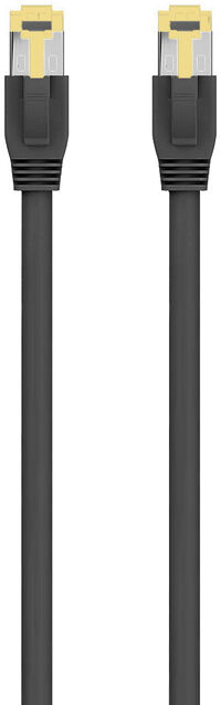 Cable de Red Ewent RJ45 LSZH S/FTP Cat 8.1 AWG26/7 1 M Negro