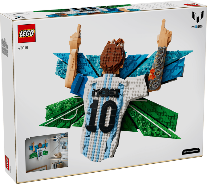 LEGO Editions: Lionel Messi: Celebraci&oacute;n, 1427 Piezas (43018) image number 1
