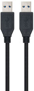 Cable USB 3.0 Ewent Tipo A Macho para Tipo A Macho 1 M Negro image number null