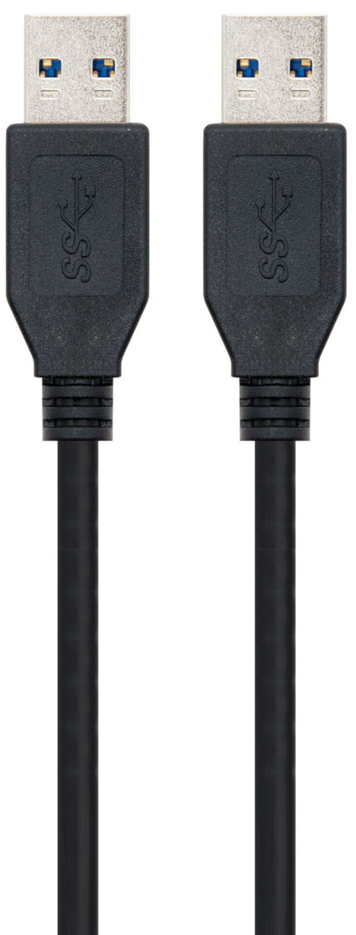 Cable USB 3.0 Ewent Tipo A Macho para Tipo A Macho 1 M Negro image number 0