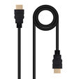 Cable HDMI V2.0 4K@60Hz 18Gbps NanoCable USB-A M/M 2 M Negro image number null