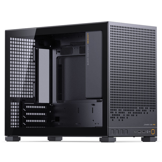 Caja Micro-ATX Jonsbo D32 PRO Vidrio Temperado Negro image number 0