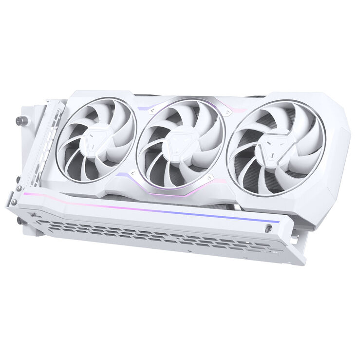 GPU Bracket vertical Phanteks+Cabo PCI-E 5.0 x16 Fita Riser 22cm Blanco image number 4