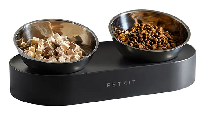 Comedero Doble Ajustable PETKIT Fresh Nano Acero Inoxidable image number 1