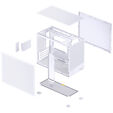 Caja Micro-ATX Jonsbo D32 STD MESH Vidrio Temperado Blanco image number null