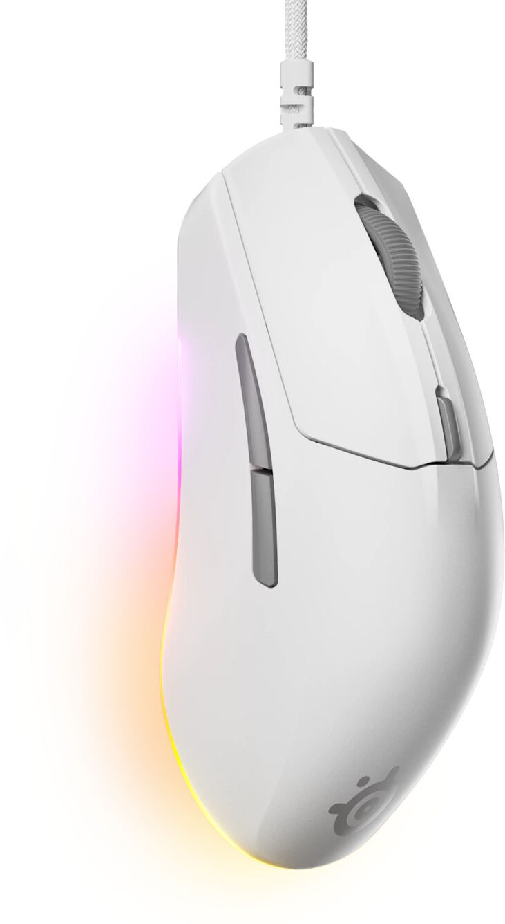 Ratón Steelseries Rival 3 Gen2 Blanco image number 1