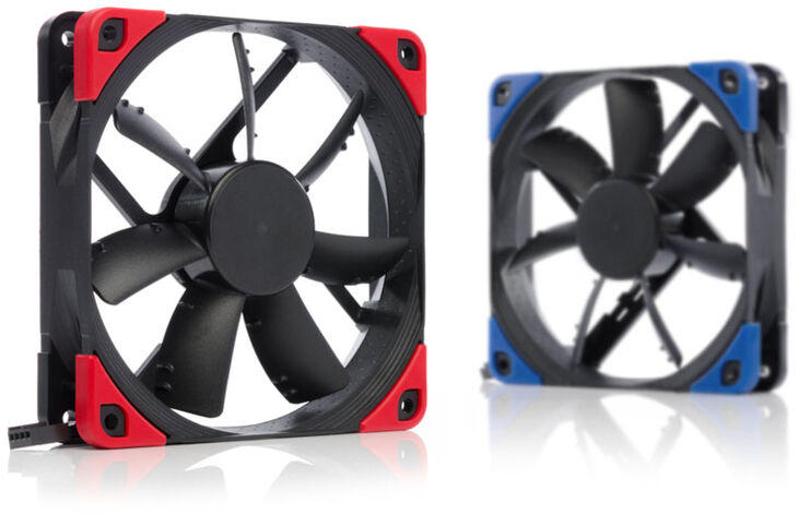 Noctua NF-S12A PWM chromax.black.swap Carcasa del ordenador Ventilador 12 cm Negro 1 pieza(s) image number 1