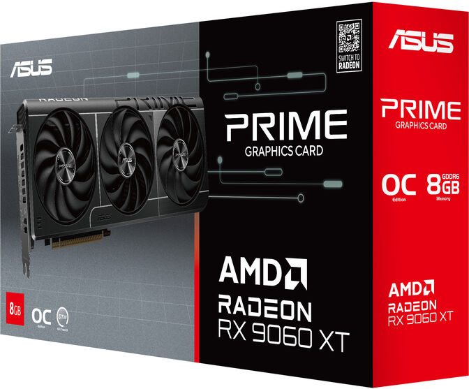 Tarjeta Gr&aacute;fica Asus Radeon RX 9060 XT Prime OC 8GB GDDR6 image number 10