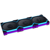 Ventilador Lian Li UNI FAN SL120 FLEX Wireless Reverse Blade Negro 120mm (Pack 3)