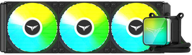 Refrigeraci&oacute;n L&iacute;quida Team Group T-Force Siren GA360M Negro image number 0