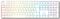 Juego de 109 Teclas Ducky PBT Doubleshot Blanco (ES)