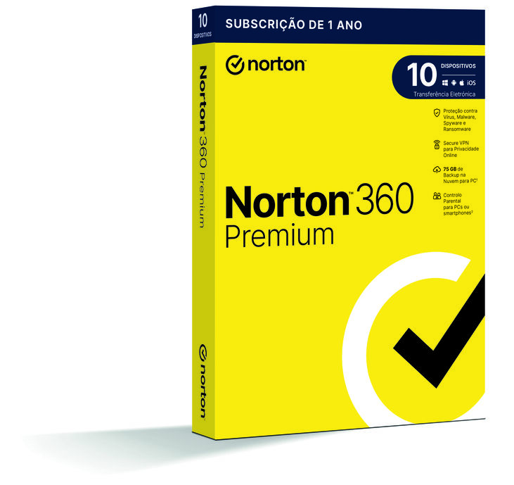 Norton 360 Premium 75GB (1 usuario / 10 dispositivo / 1 año) image number 0