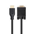 Cable Convertidor Nanocable VGA/M a HDMI/M, Negro, 1.8 M image number null