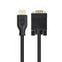 Cable Convertidor Nanocable VGA/M a HDMI/M, Negro, 1.8 M image number null