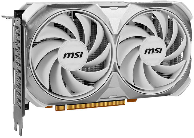 Tarjeta Gr&aacute;fica MSI GeForce&reg; RTX 4060 VENTUS 2X WHITE 8GB GDDR6 DLSS3 image number 2
