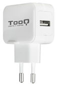 Cargador Tooq  USB 5V 2.4A Blanco image number null