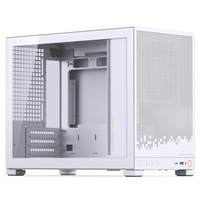 Caja Micro-ATX Jonsbo D32 STD Vidrio Temperado Blanco image number 0
