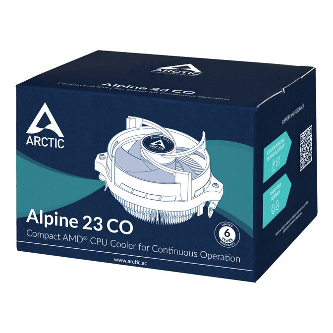 Ventilador CPU Arctic Alpine 23 CO 90MM AM4/AM5 image number 6