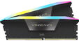 Corsair Kit 128GB (2 x 64GB) DDR5 6400Mhz Vengeance RGB Black CL42 image number null