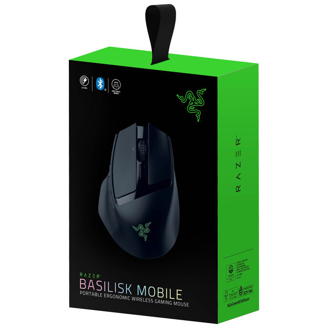 Rat&oacute;n Razer Basilisk Mobile 18000DPI Wireless/Bluetooth Negro image number 8