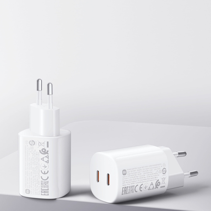 Cargador Turbo Nano Xiaomi 45W 2x USB-C image number 1