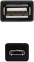 Cable USB 2.0 OTG Nanocable Micro B/M-A/F 15 CM Negro image number null
