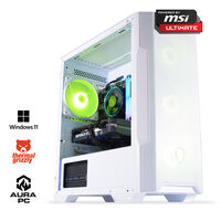 Ordenador AURA Gamer-PC Powered by MSI Intel i5 12400F 16GB DDR4 1TB RTX 5050 WiFi W11