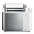 Tostadora Braun HT 5015 WH Blanco/Inox image number null