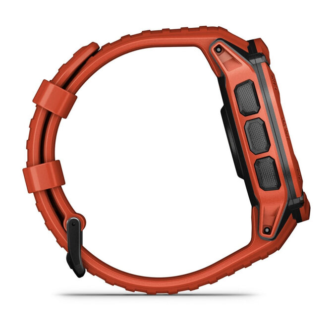 Smartwatch Garmin Instinct 2X Solar 50mm Vermelho image number 4