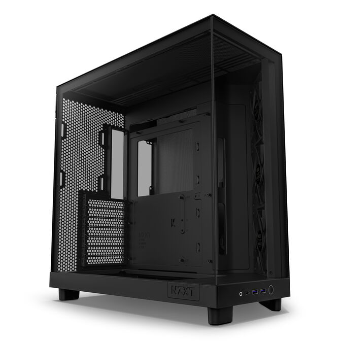 Torre ATX NZXT H6 Flow Negro Cristal Templado image number 3