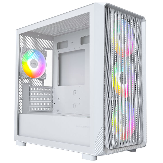 Caixa Micro-ATX Montech X5M ARGB Branco image number 0