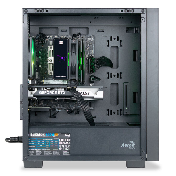 Ordenador AURA Gamer-PC Intel i5 14400F 32GB DDR4 1TB RTX 5060 Ti WiFi W11 image number 1