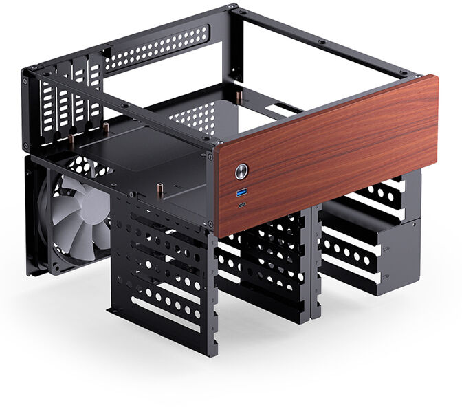 Caja Mini-ITX Jonsbo N4 Negro image number 5