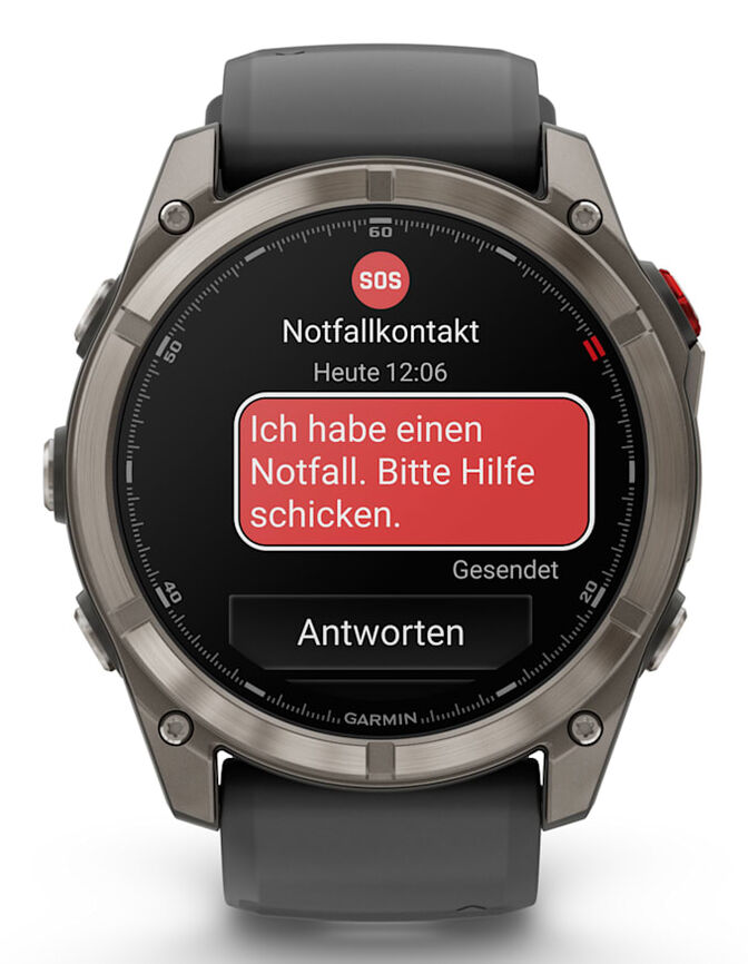 Smartwatch Garmin Fenix 8 Pro AMOLED 51mm Cinzento image number 1