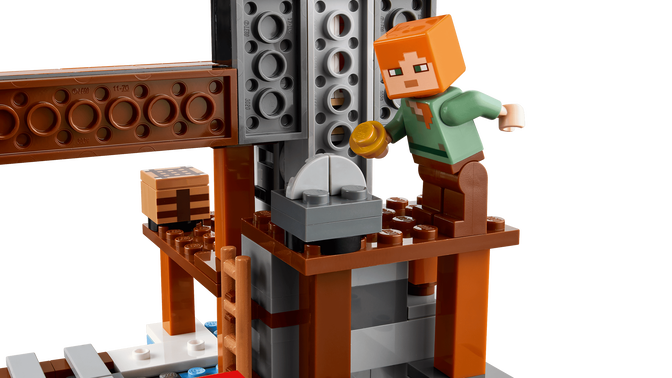 LEGO Minecraft: La Mina del Pico, 530 Piezas (21277) image number 3