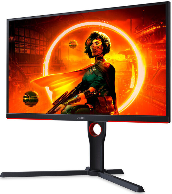 Monitor AOC Gaming 24.5" 25G3ZM/BK VA FHD 240Hz 0.5ms FreeSync Premium image number 1